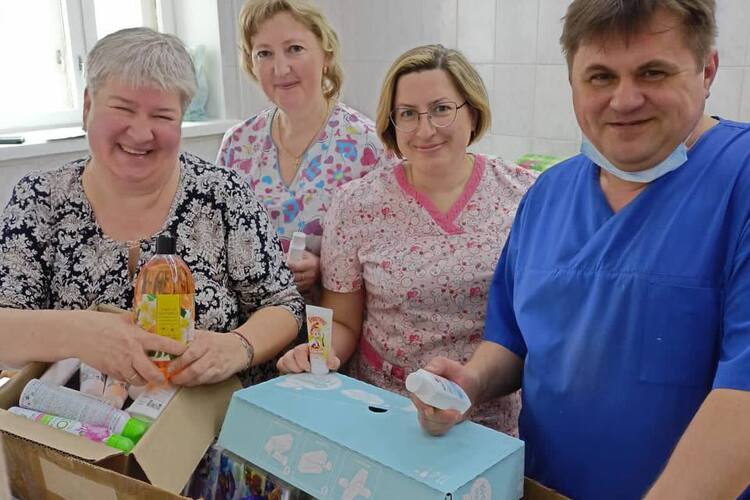 В рамках акции «Доброе дело» в Подмосковье было собрано большое количество гуманитарной помощи для жителей Донбасса